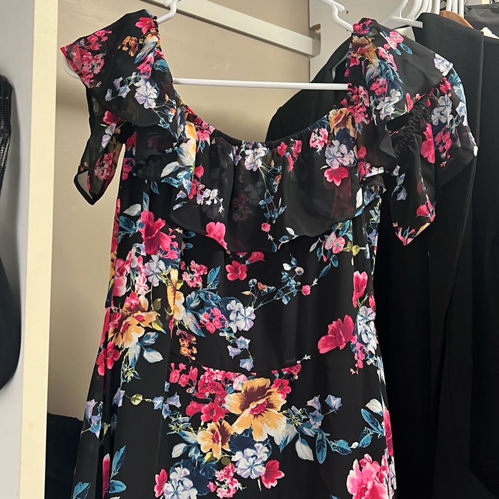Express Floral Dress 2